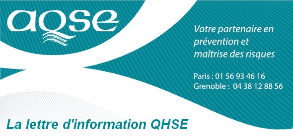 AQSE la lettre d'information QHSE
