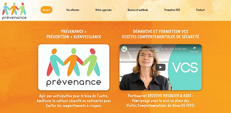 AQSE Prvenance la dmarche VCS observation des comportements scurit et comportements  risques