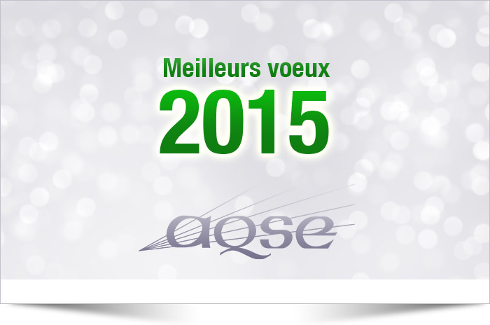 BONNE ANNÉE 2015 !