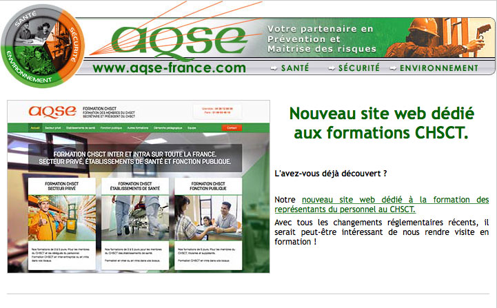 news 34 - Nouveau site formation CHSCT - Sessions de formations 2017