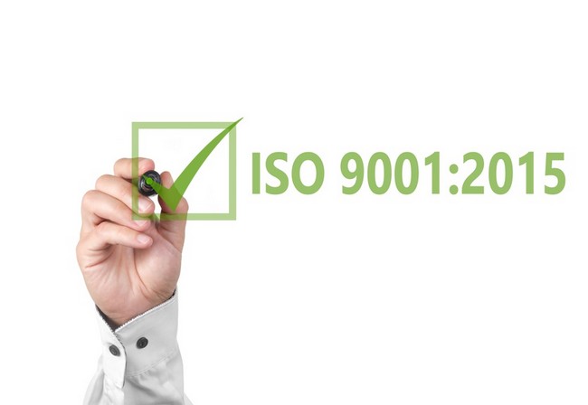 certification ISO 9001:2015