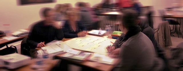 stage de formation des membres du CSE prsentiel - travail de groupes sur larbre des causes