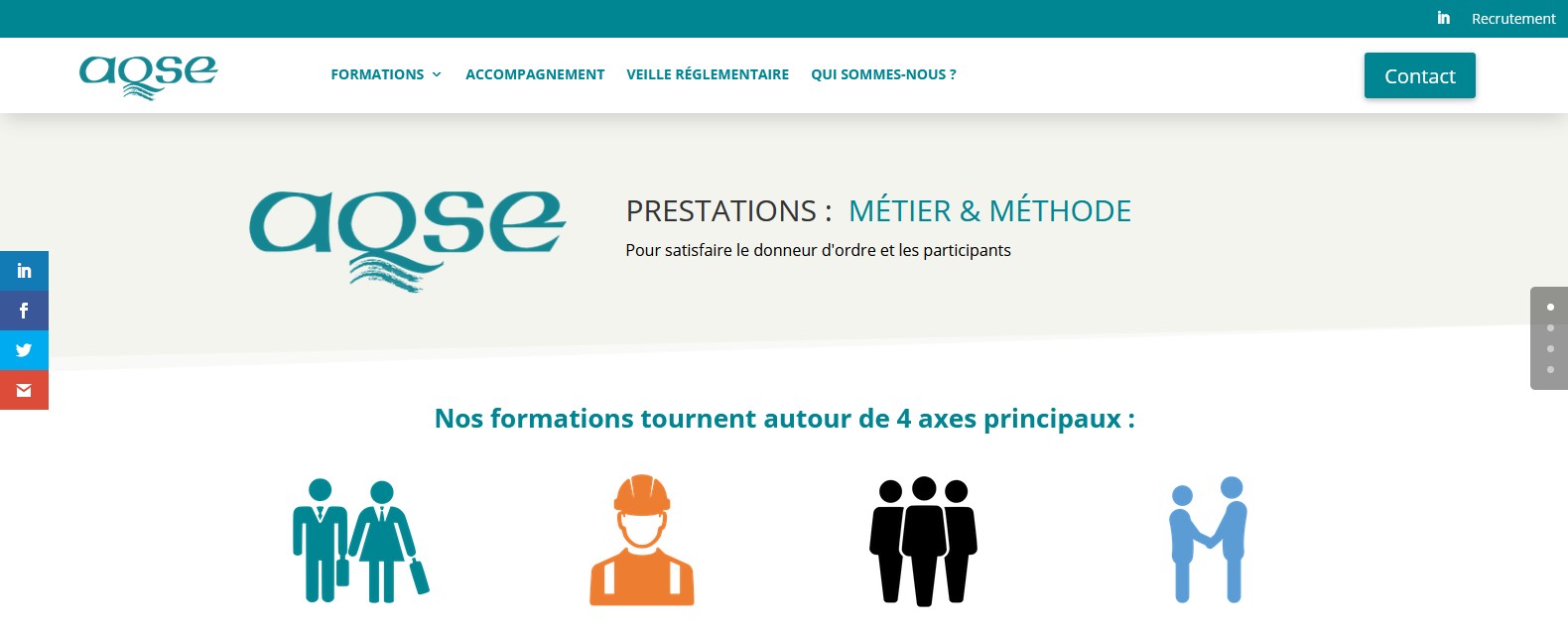 AQSE-France.fr la formation du CSE mtier et mthodes