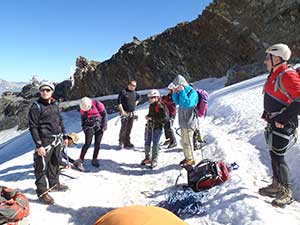 t 2013 : Crampons au glacier de la Girose